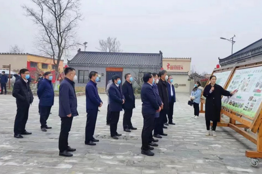 山东省农村厅宋文华带队来我区调研乡村振兴齐鲁样板建设工作