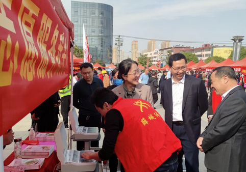 区体育事业发展中心开展国民体质监测志愿服务活动