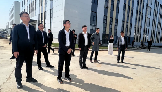 山东发展投资集团籍江涛到薛城经济开发区考察调研