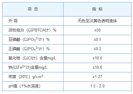 pbtc阻垢剂生产厂家