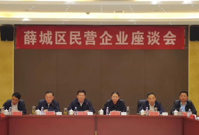 山东枣庄：薛城区召开民营企业座谈会 共绘发展新画卷