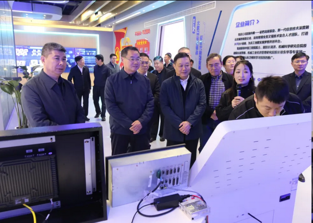 枣庄市政协来滕开展“8010”工业企业培育发展情况专题视察