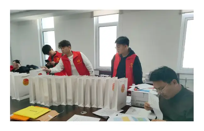 携手共进，青春献礼｜大学生志愿者为微山县第十五次团代会添彩