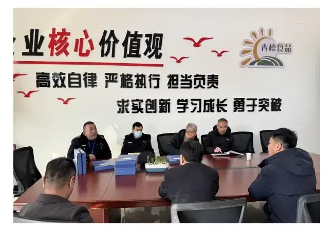 中心联合市场监管部门开展节前畜产品质量安全专项检查行动