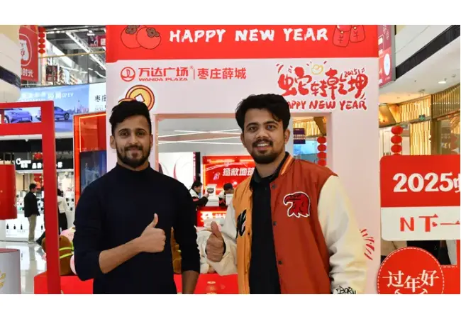 国际留学生来薛城打卡 沉浸式体验中国春节