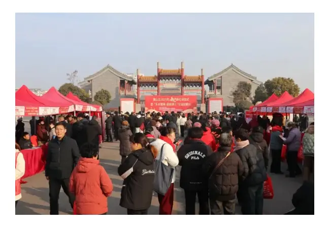 济宁市“春风送岗 职等你来”系列招聘活动暨微山县“乐业微湖·稳岗留工”专场招聘会成功举办