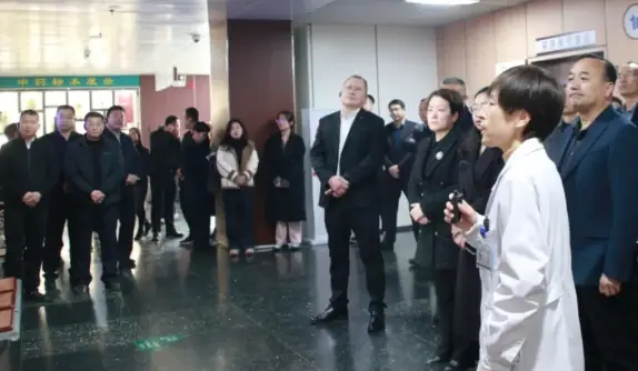 薛城区卫健系统双月现场工作推进会现场观摩走进薛城区中医院