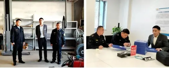 张范街道开展企业安全生产专项检查