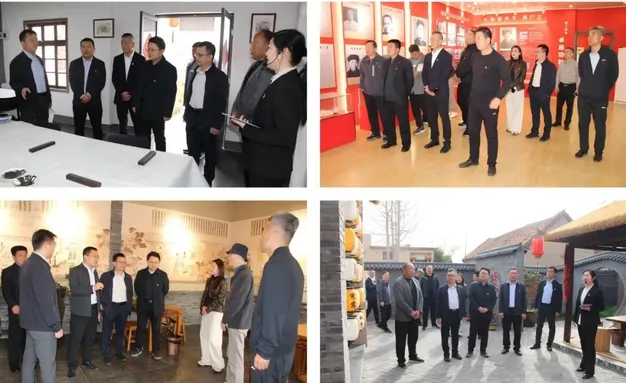 枣庄市派驻滕州第一书记临时党支部开展观摩交流活动 