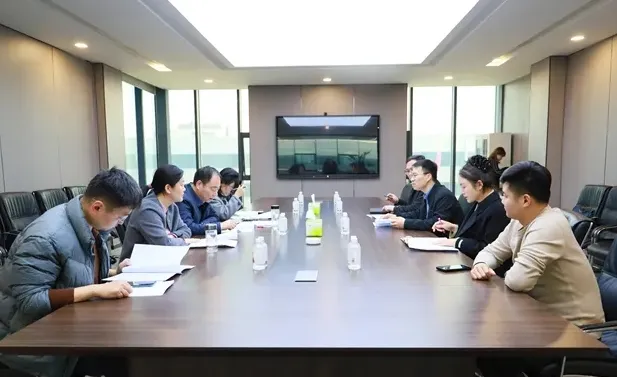 枣庄工信局来善南街道调研专精特新“小巨人”企业培育进展情况
